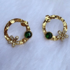 Earring with a flower