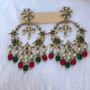 3D Peacock Jhumkas
