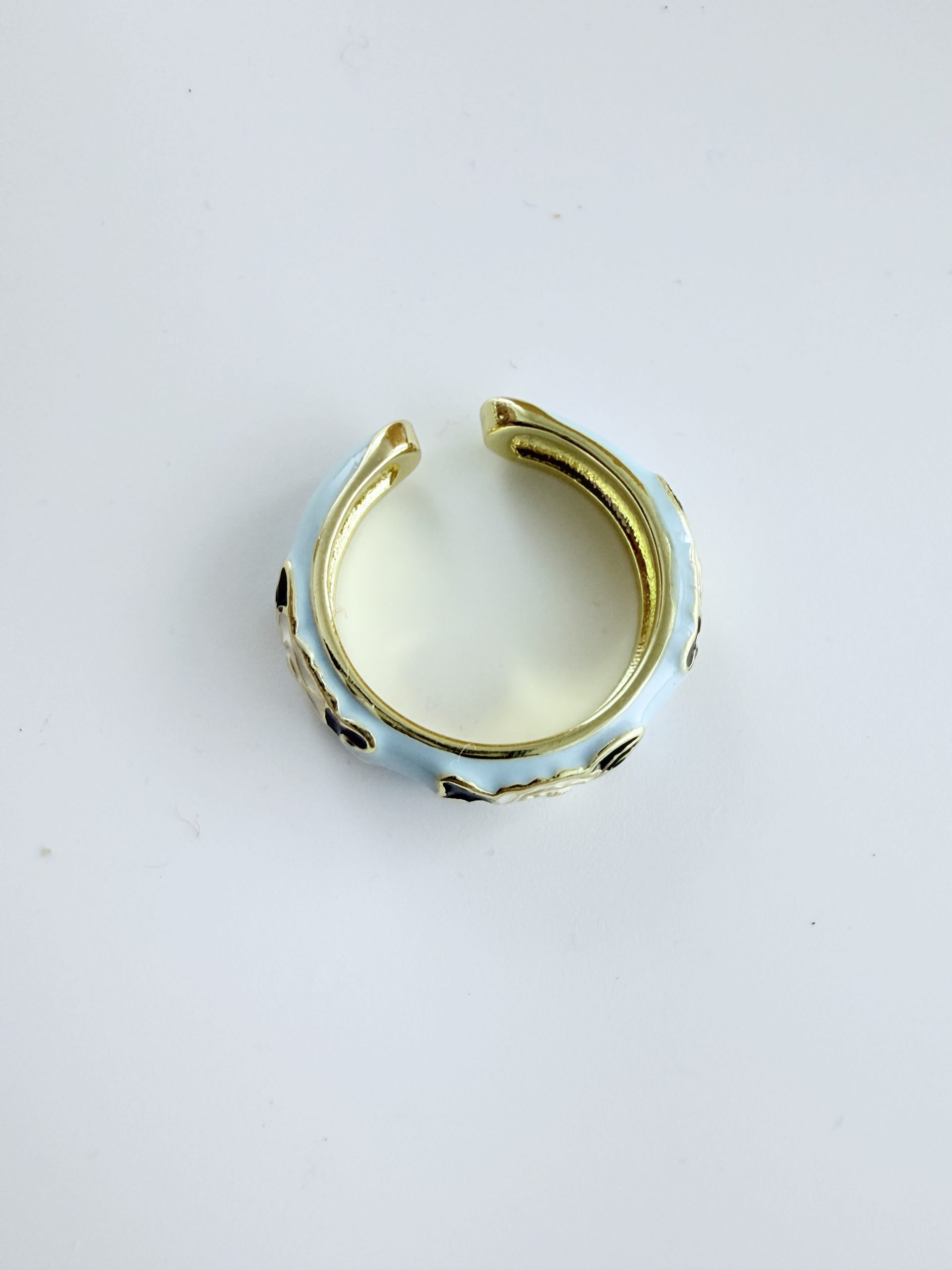 Aura Gold-Flecked Ring Sky - Image 4