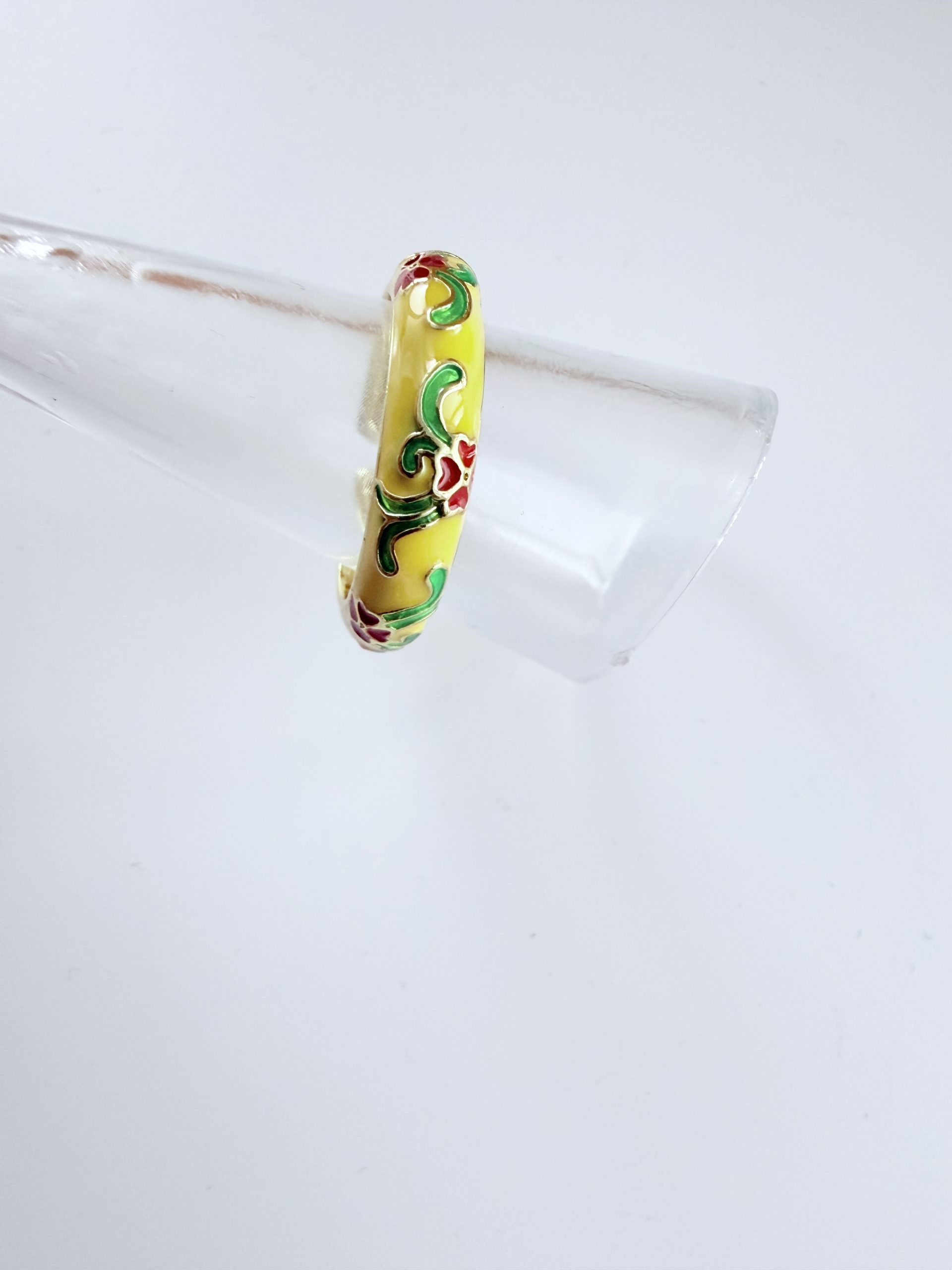 Aura Gold-Flecked Ring Yellow - Image 3